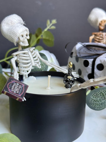Skeleton Bath Candle
