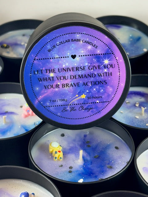 Galaxy Candle