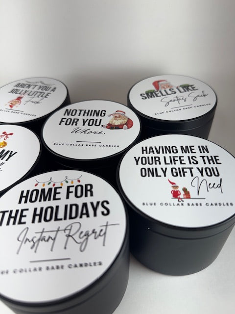 Hilariously Naughty Holiday Soy Candles