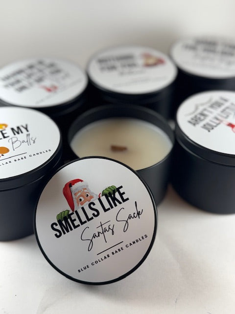 Hilariously Naughty Holiday Soy Candles
