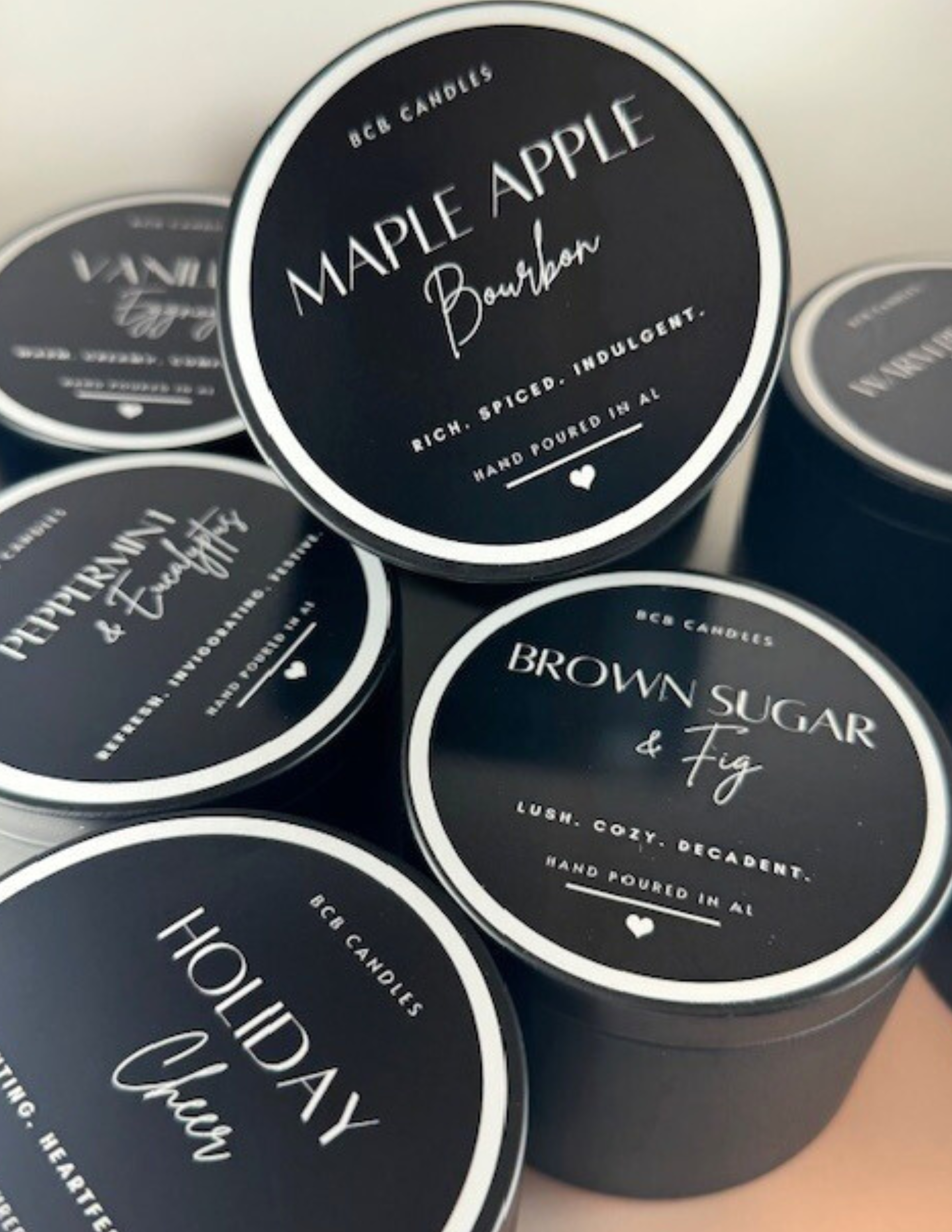 Winter Soy Wood Wick Candle Collection