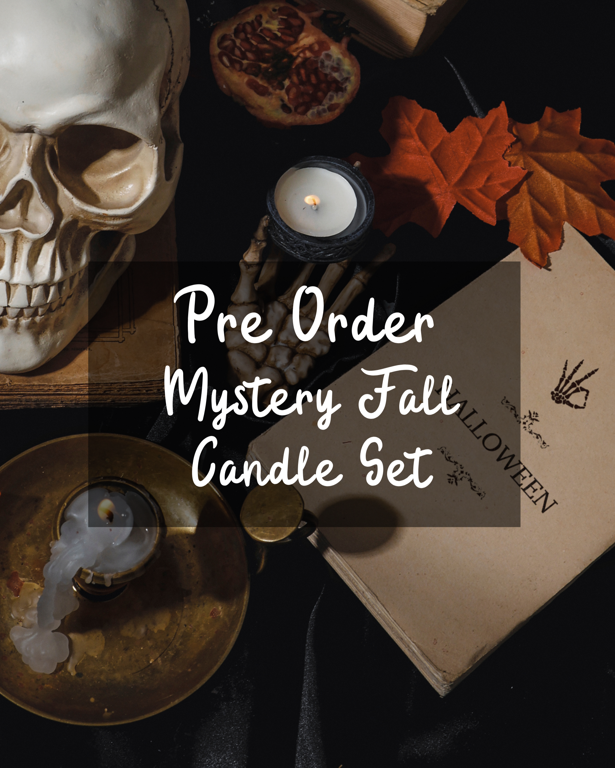 Fall Spooky Mystery Candle – Pre-Order