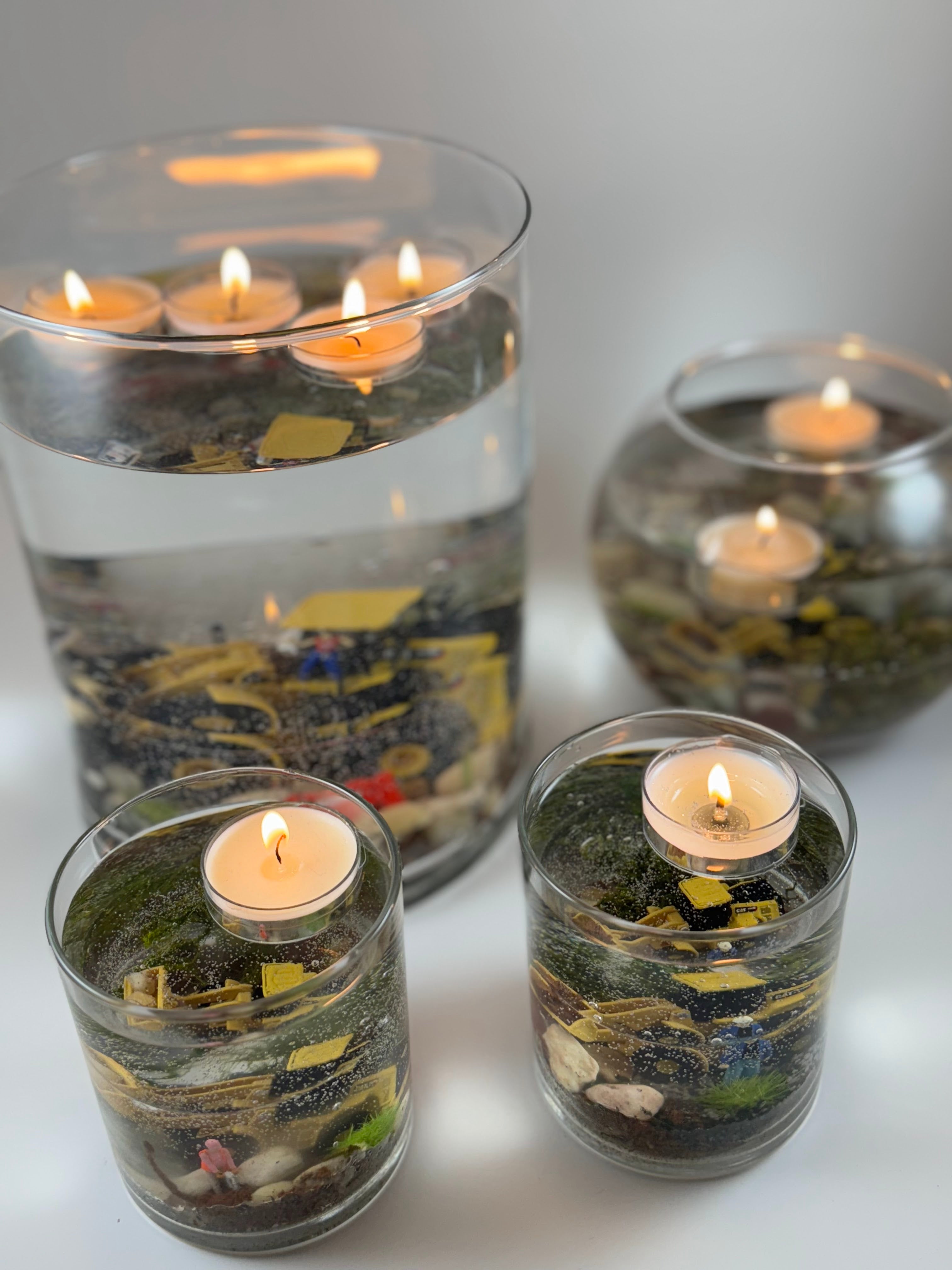 Floating Candle Fish Bowl