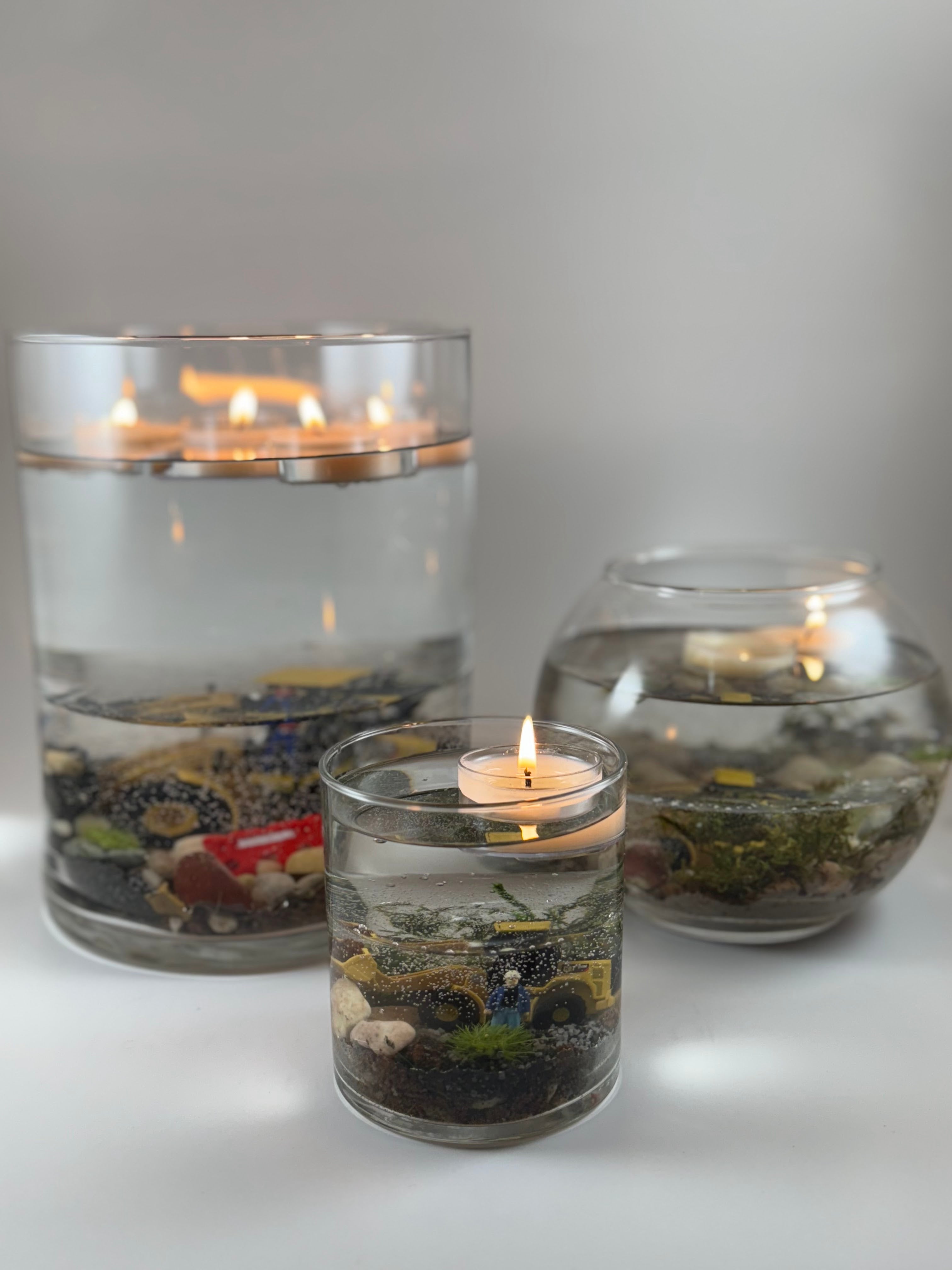 Floating Candle Fish Bowl