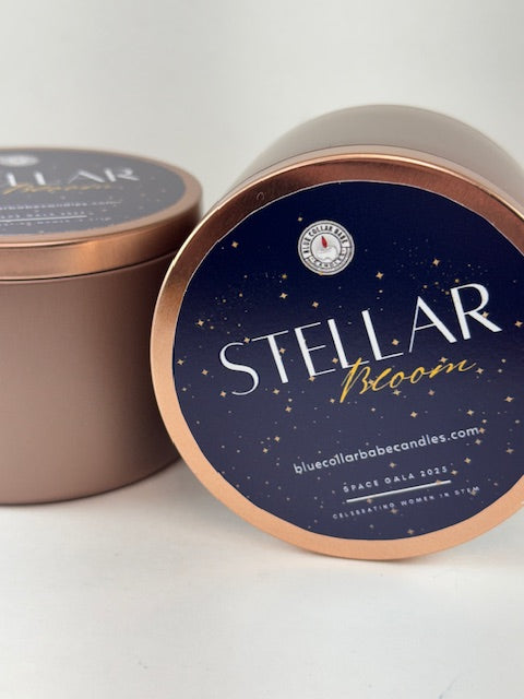 Stellar Bloom Rose Gold Tin